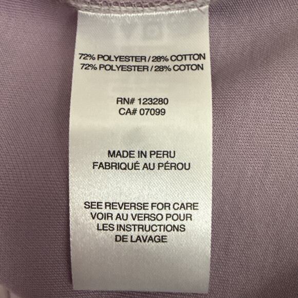 Travis Mathew Mens S Swell Season 1/4 Zip Golf Pullover Heather Mauve ECO NWT - Picture 9 of 11